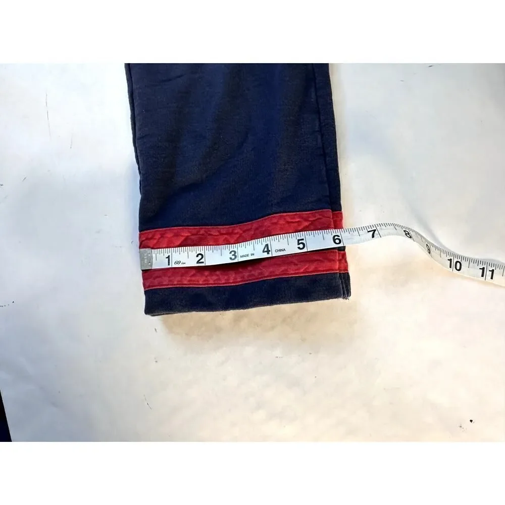 Vintage 2000 Y2K Tommy Hilfiger Pants Navy Sailor Cotton - Kids Size 4